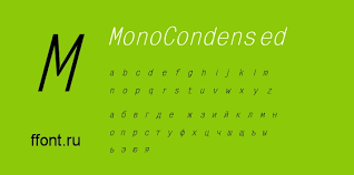 Mono Condensed